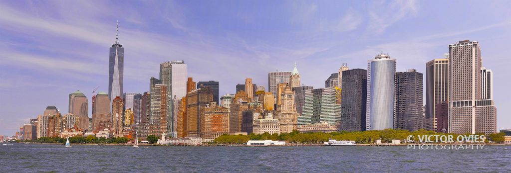 Manhattan Skyline from Upper Bay